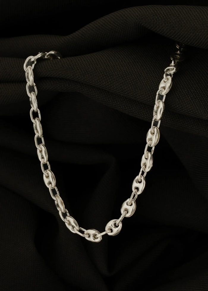 Cadena Gcc 4 mm 45 Cms Plata Ley 925