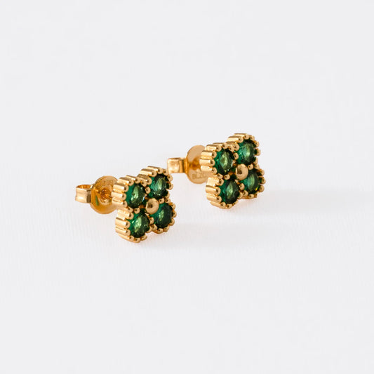 Arete Clover Motif Verde