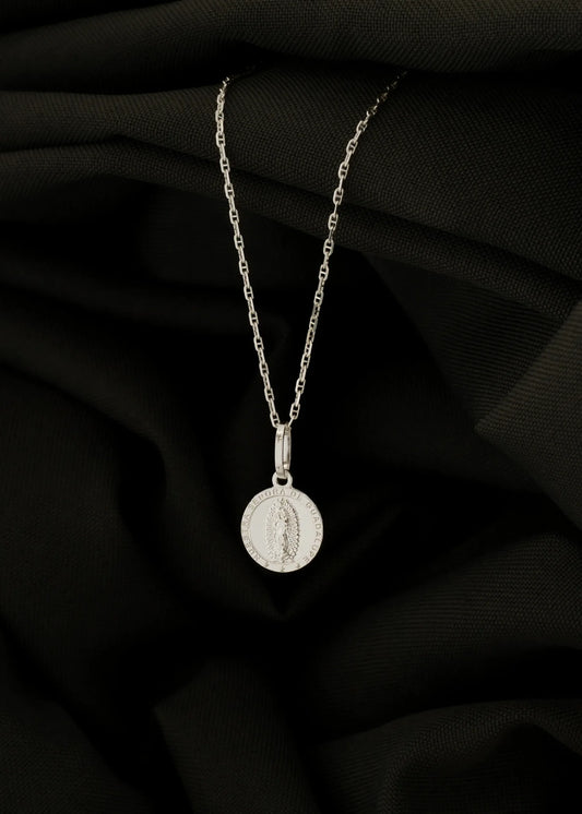 Dije Virgen De Guadalupe 1.2 cms Plata Ley 925