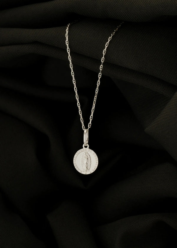 Dije Virgen De Guadalupe 1.2 cms Plata Ley 925