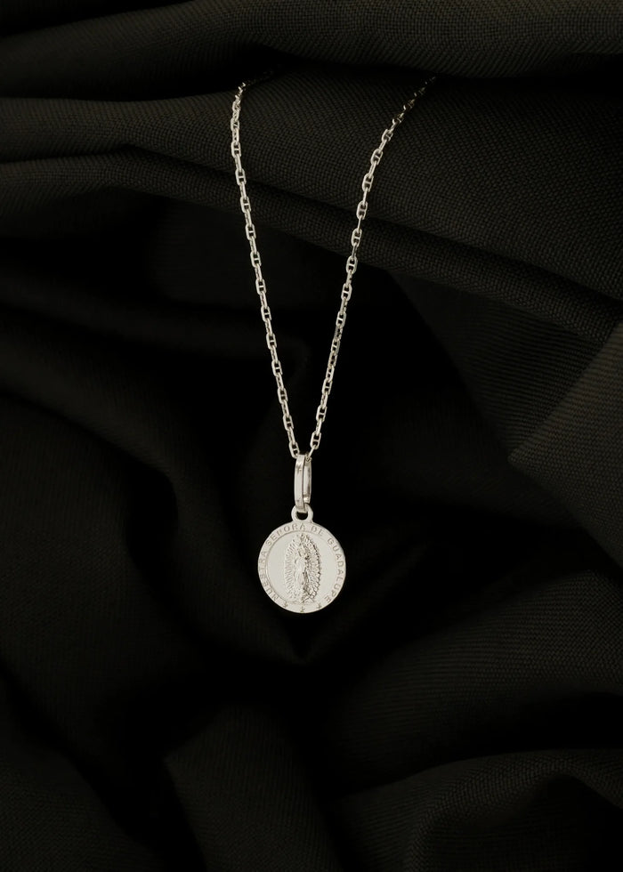 Dije Virgen De Guadalupe 1.2 cms Plata Ley 925