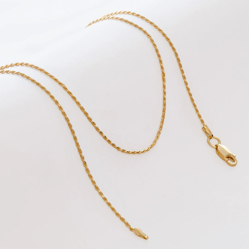 Cadena Lazito IT 1mm 65 Cms