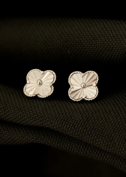 Topos Clover 0.8 mm Plata Ley 925