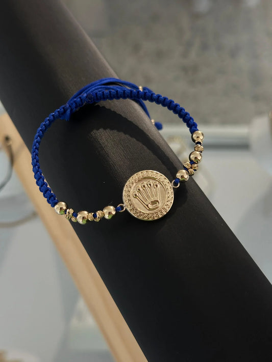 Pulsera Herraje Corona Grande