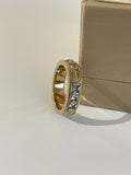 Anillo gemas cristal