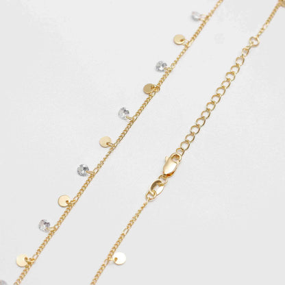 Cadena Cubana Circonias 45cm