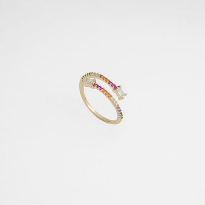 Anillo sunrises ajustable